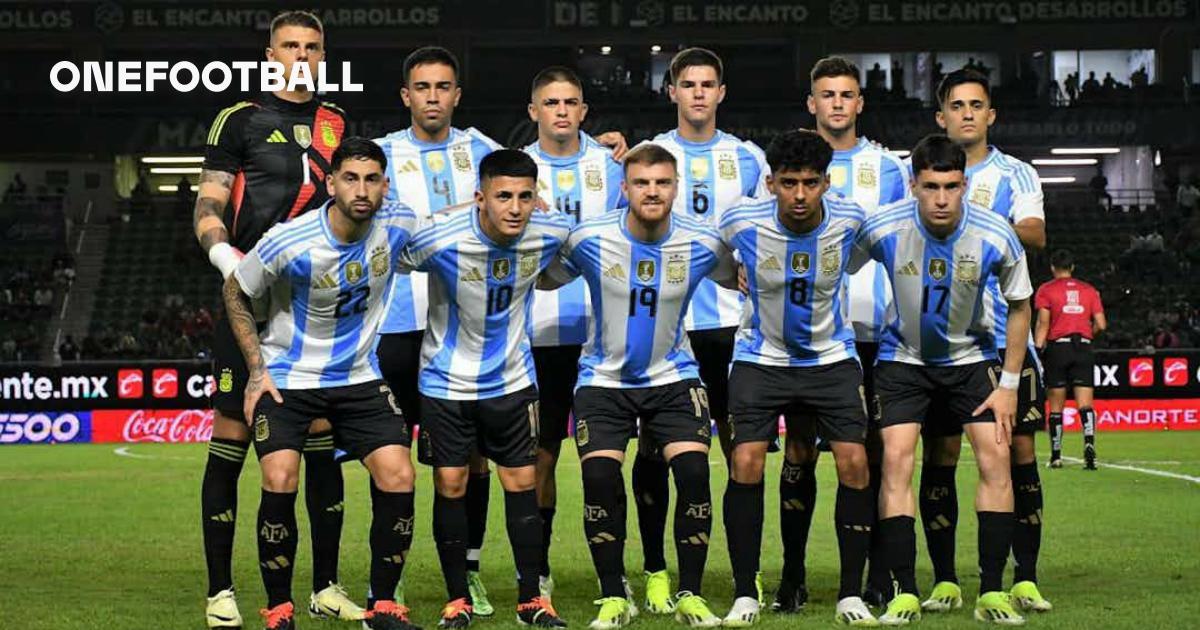 Selección Argentina Sub 23 vs. México por amistoso internacional