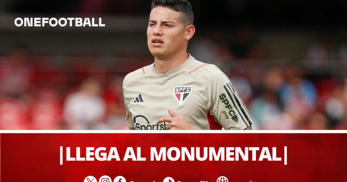 LLEGA A GUAYAQUIL (FOTO) James Rodríguez fue inscrito por São Paulo