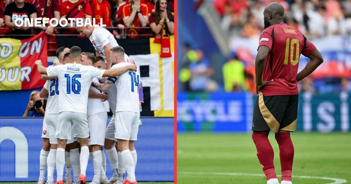 Belgium 01 Slovakia Red Devils suffer opening round upset to put Euro