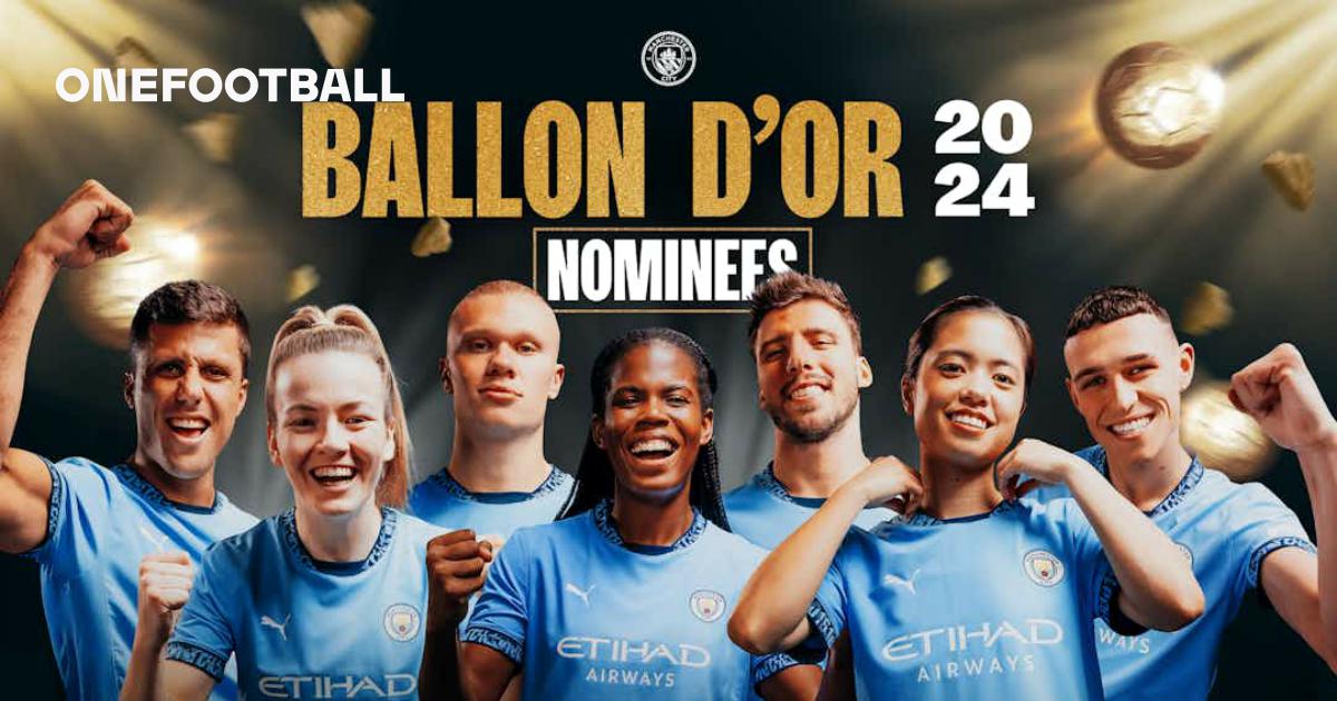 City's 2024 Ballon d'Or nominees OneFootball