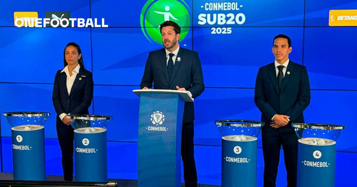 El Sudamericano Sub20 2025 en Venezuela ya tiene los Grupos y el