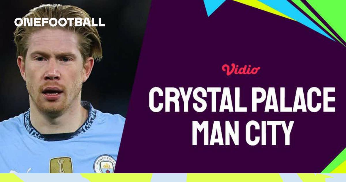 Link Live Streaming Crystal Palace Vs Manchester City Premier League