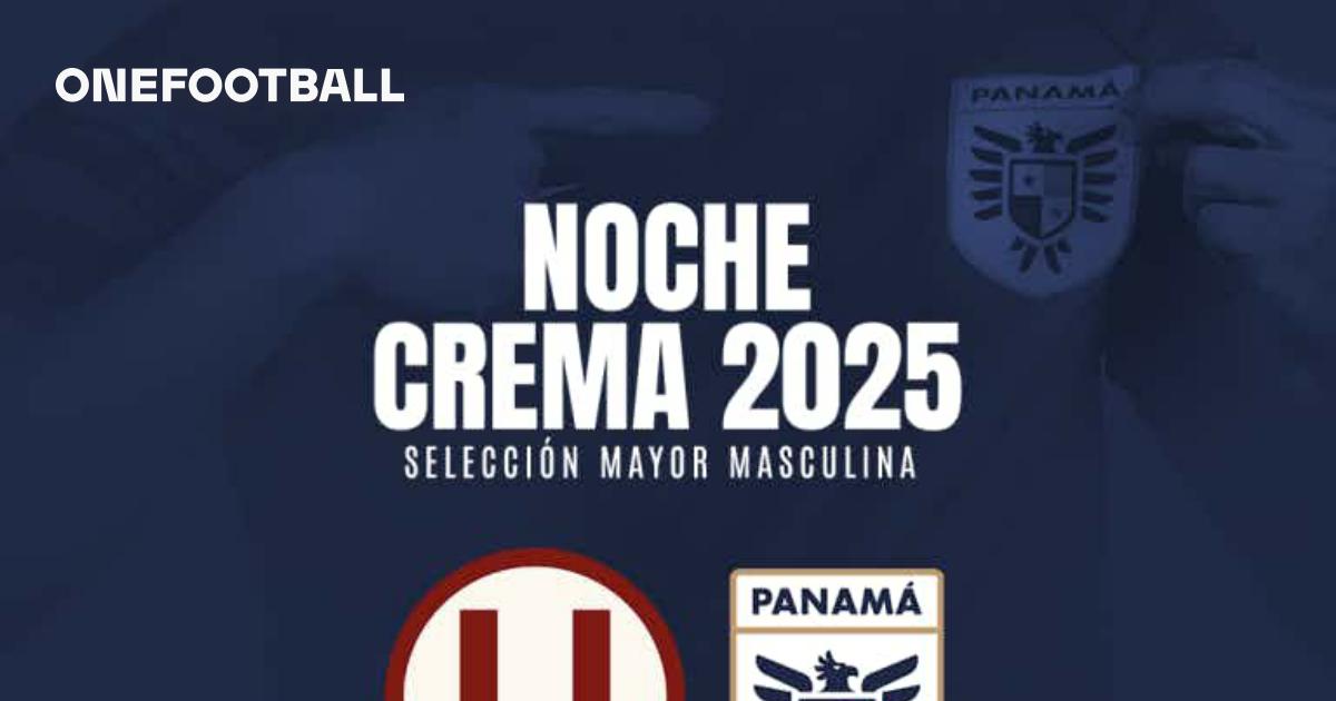 Panamá arrancará el 2025 como invitado de la Noche Crema OneFootball
