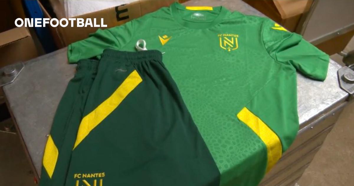 FC Nantes dévoile son nouveau maillot domicile 2022-2023