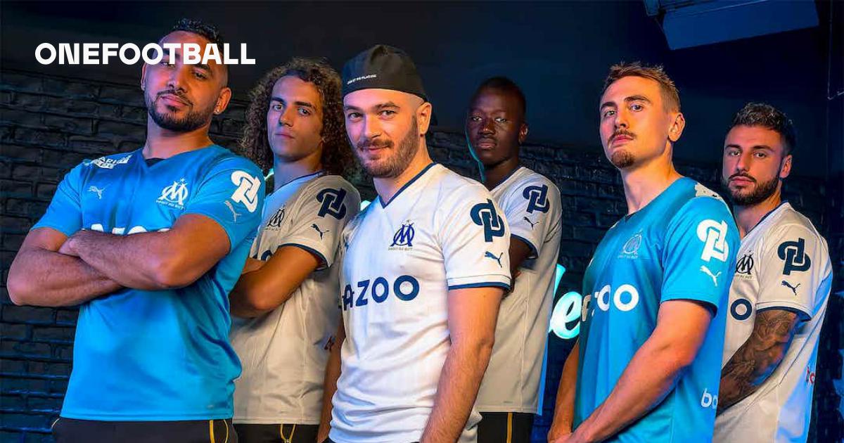 En direct, L'OM et Jul s'associent pour une collaboration inédite, le logo  D&P s'affichera sur la manche du maillot olympien