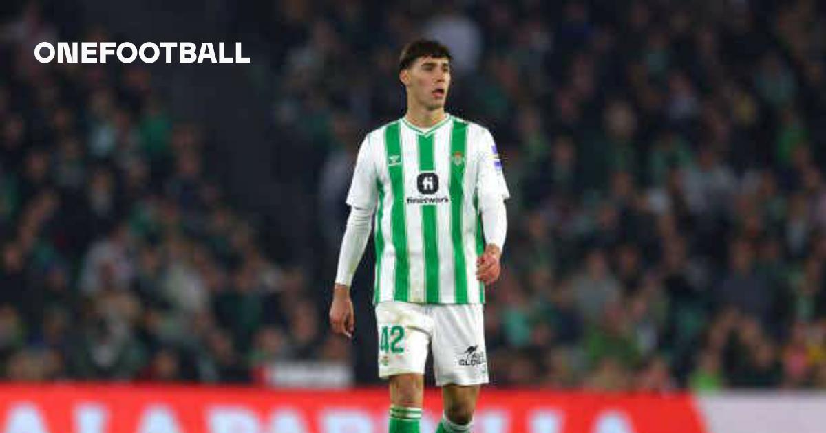 Pablo Busto debutó con el primer equipo del Real Betis Balompié