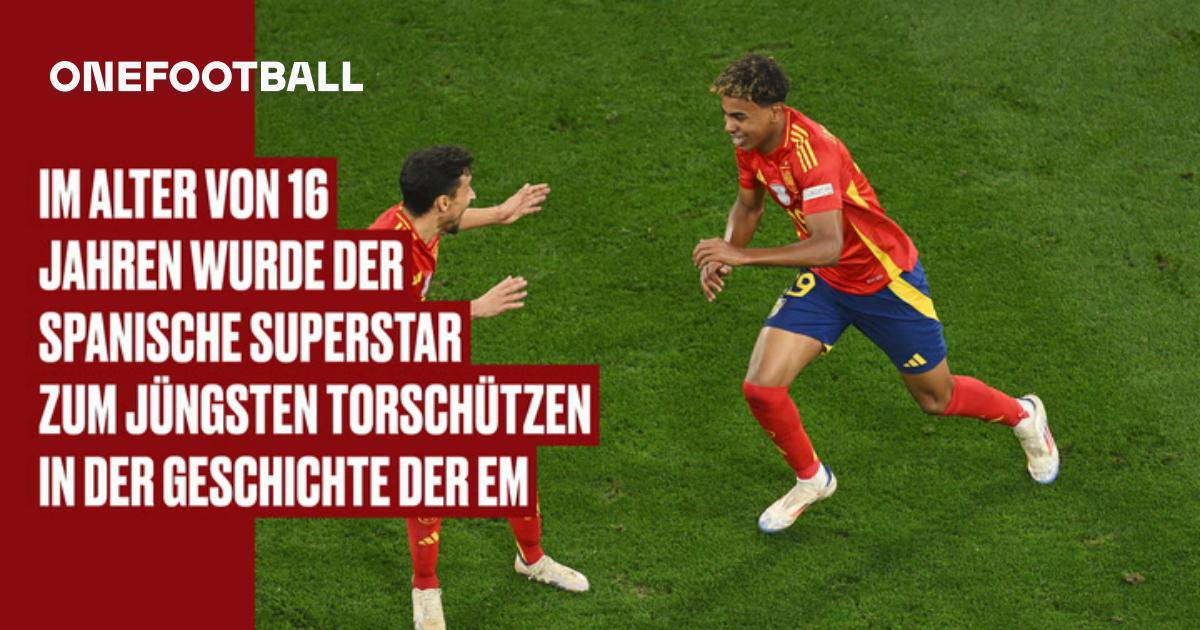 Lamine Yamal ist der jüngste Torschütze der EM-Geschichte | OneFootball