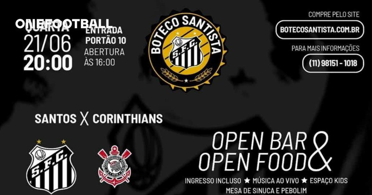 Santos vai realizar 'Boteco Santista' contra o Red Bull Bragantino na Vila  Belmiro - Diário do Peixe