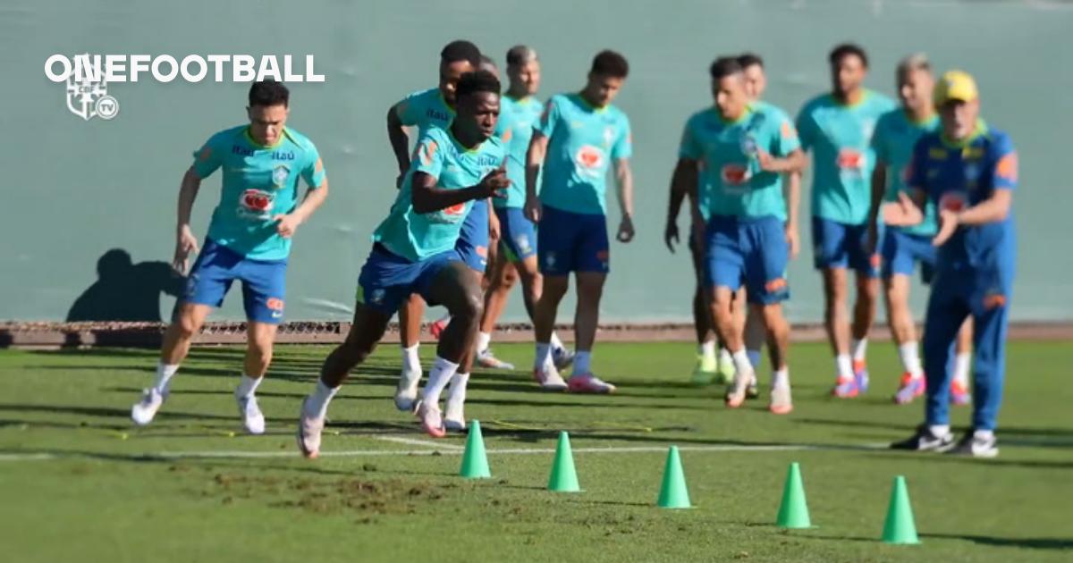 Endrick, Vini Jr. and Brazil stars prepare for Colombia | OneFootball