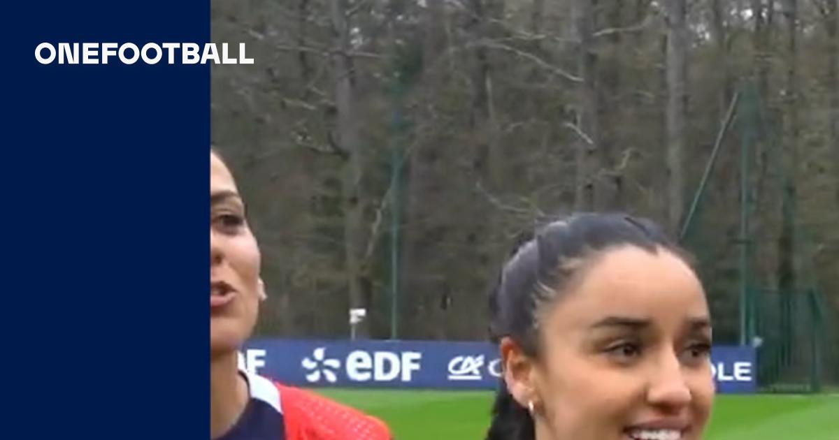 France national team finished last training before Euro Women's 2025