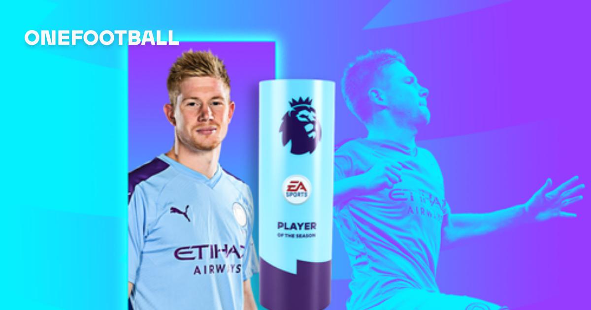 Kevin De Bruyne é eleito o melhor jogador da Premier League