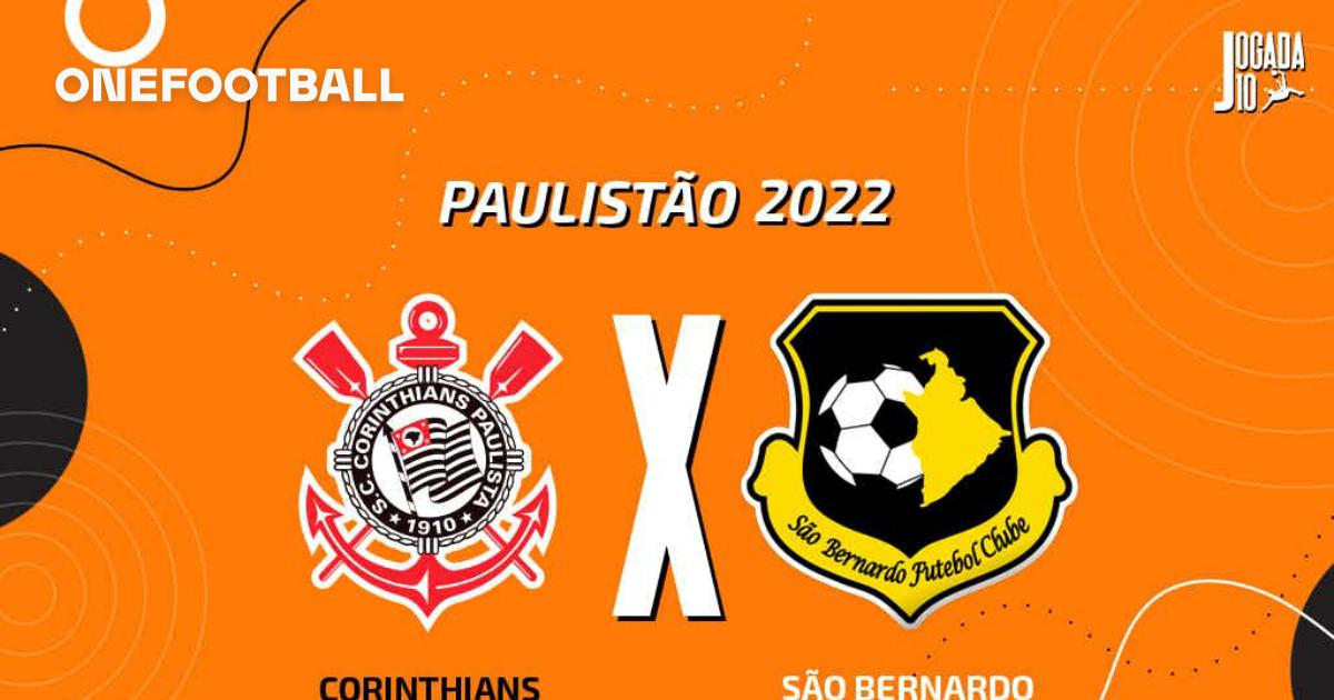 Corinthians x São Bernardo: veja onde assistir, escalações, desfalques e  arbitragem, campeonato paulista