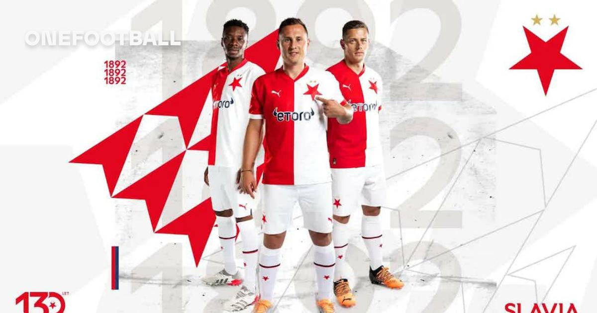 Camisa Titular Slavia Praha 2021-22