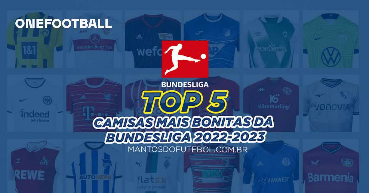 Vote e eleja o TOP5 camisas da Bundesliga 2022-2023!