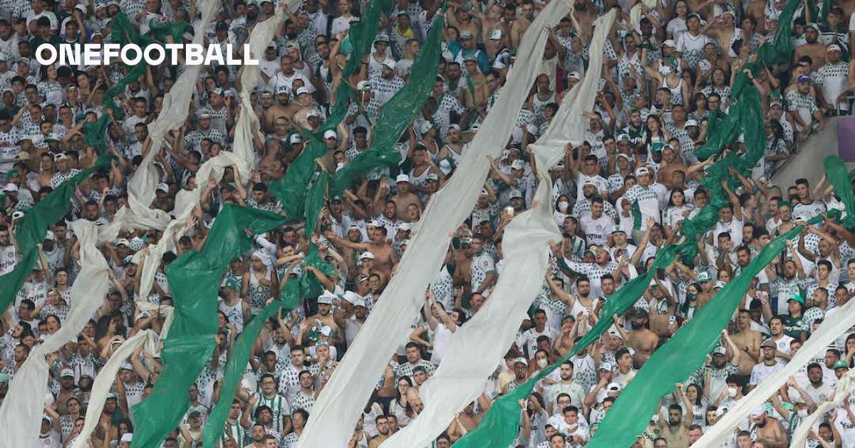 Assista: Torcedor do Palmeiras tira perna mecânica para comemorar gol de Merentiel