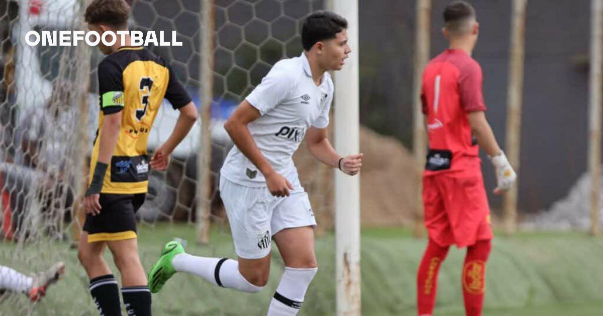 Luca Meirelles comemora boa fase e artilharia no Paulista Sub-15