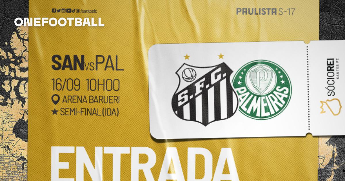 Ingressos gratuitos para Santos FC x Palmeiras, na Arena Barueri, pela  semifinal do Paulista Sub-17 - Santos Futebol Clube