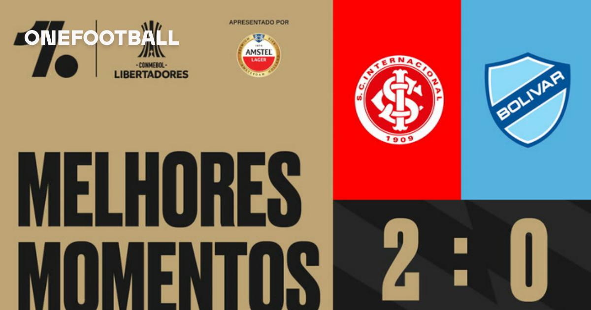 Gols e melhores momentos Internacional 2x0 Bolívar pela Libertadores