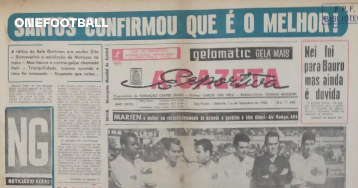 A primeira conquista da América de um time brasileiro - Santos Futebol Clube