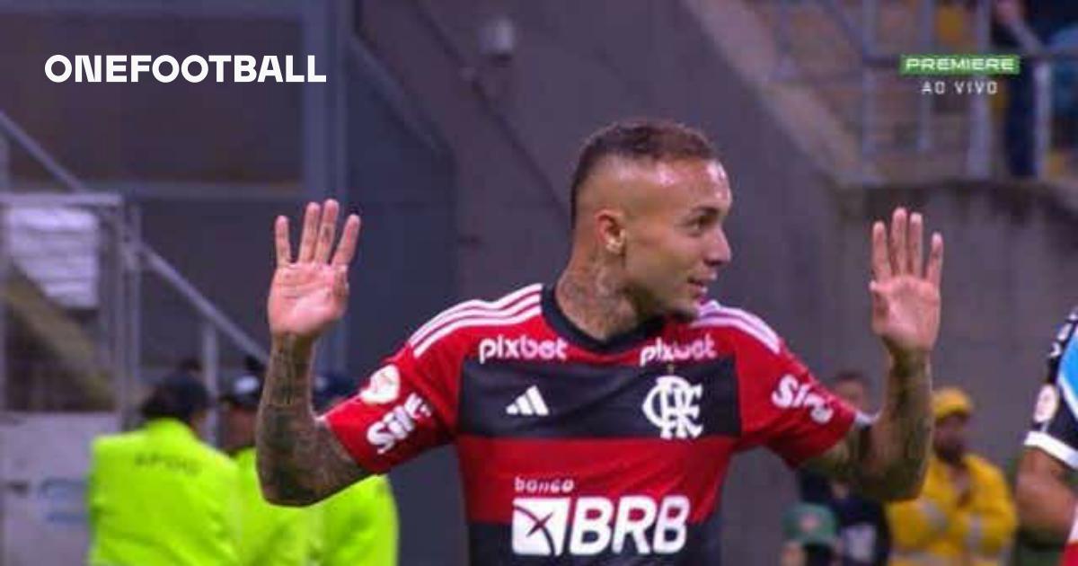 Precisava disso, diz Everton Cebolinha após voltar a marcar pelo Flamengo