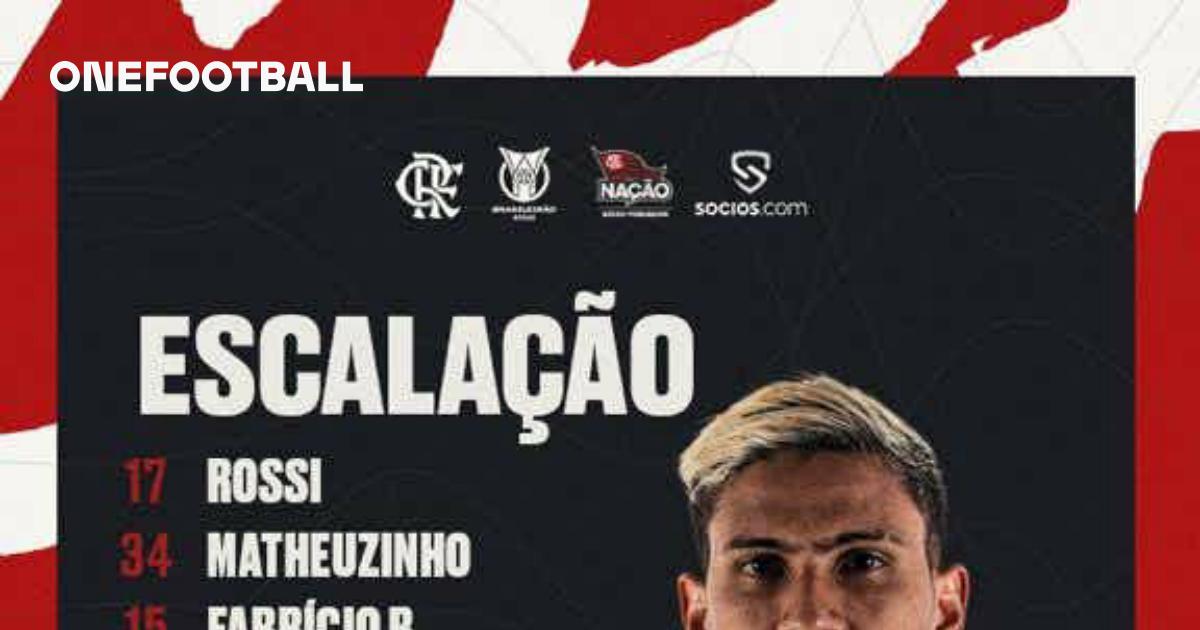 SAIU! Flamengo divulga escalação para jogo contra o Bragantino, pelo  Brasileirão - Coluna do Fla