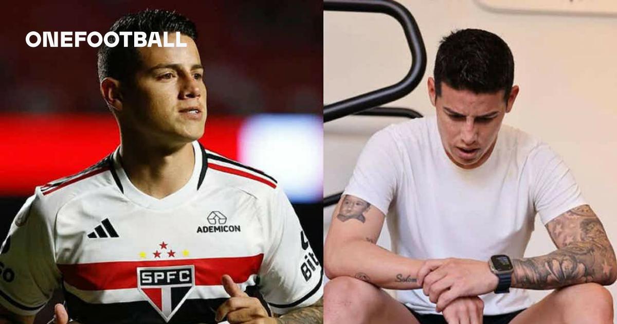 A foto de James Rodriguez que despertou suspeitas sobre seu futuro