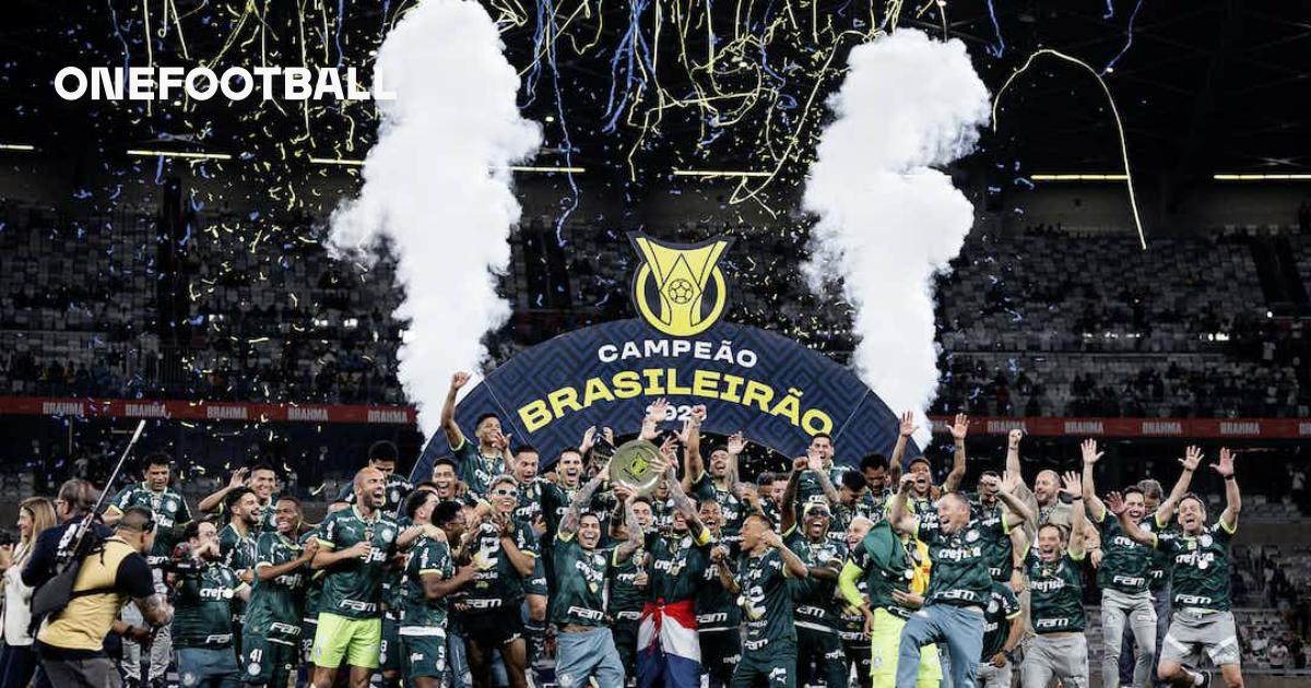 Palmeiras passa a ser favorito a ficar com a taça: 44%; veja chances de  título do Brasileirão 2023 – Portal Ponto X