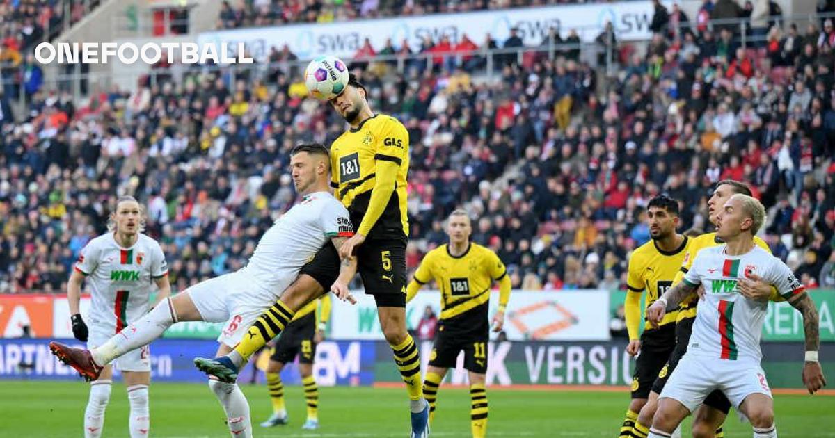 Dortmund só empata com Augsburg e se distancia até do G4 :: ogol