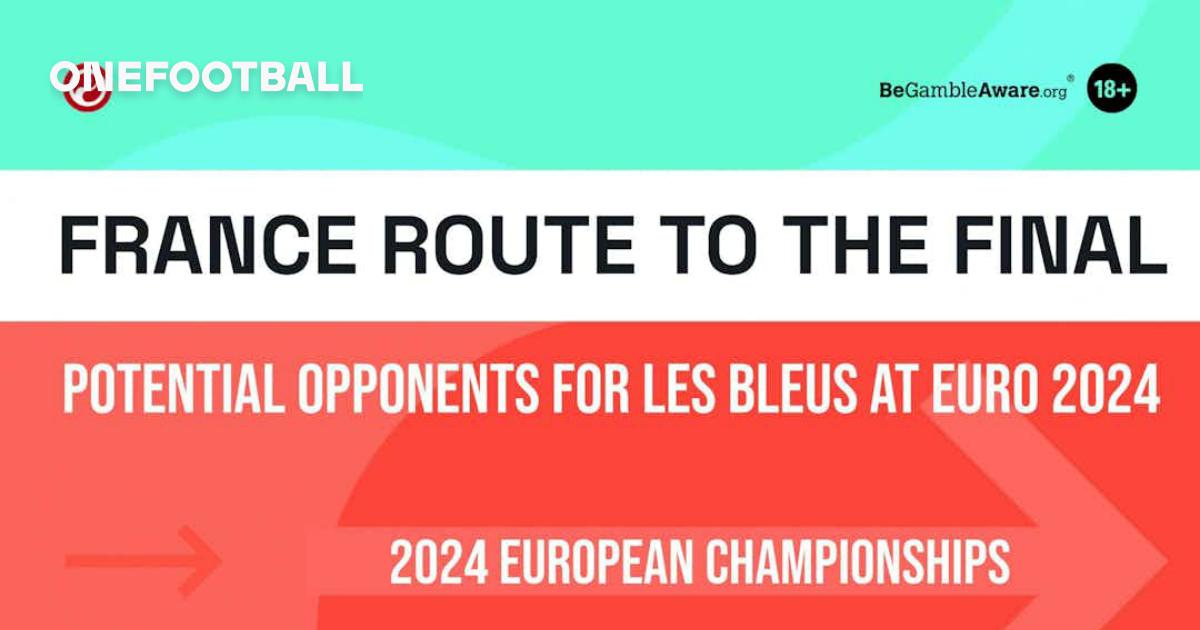 France Route to the Final Euro 2024 Possible Opponents For Les Bleus