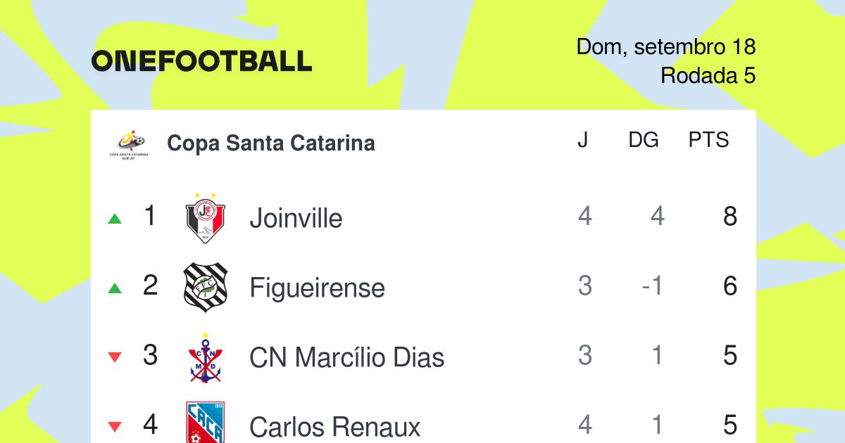 Federação Catarinense divulga tabela da Copa Santa Catarina; confira as  rodadas da primeira fase, copa santa catarina