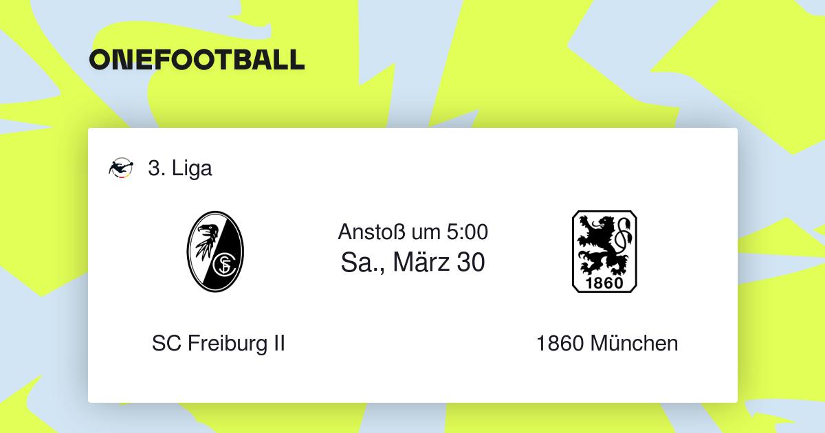 1860 München schießt den SC Freiburg II ab: Die 3. Liga im TICKER zum  Nachlesen
