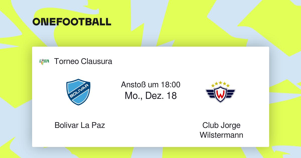 Clube Desportivo Aurora vs Bolívar La Paz, Torneo Clausura