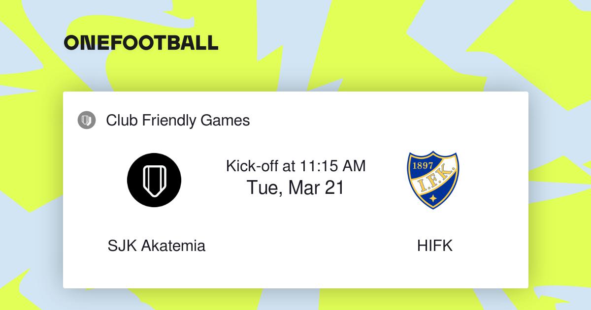 SJK Akatemia vs HIFK, Club Friendly Games