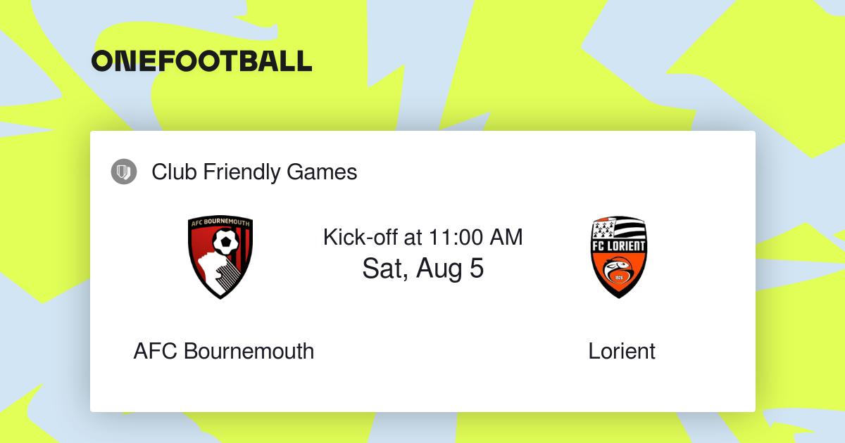 AFC Bournemouth vs Lorient, Club Friendly Games