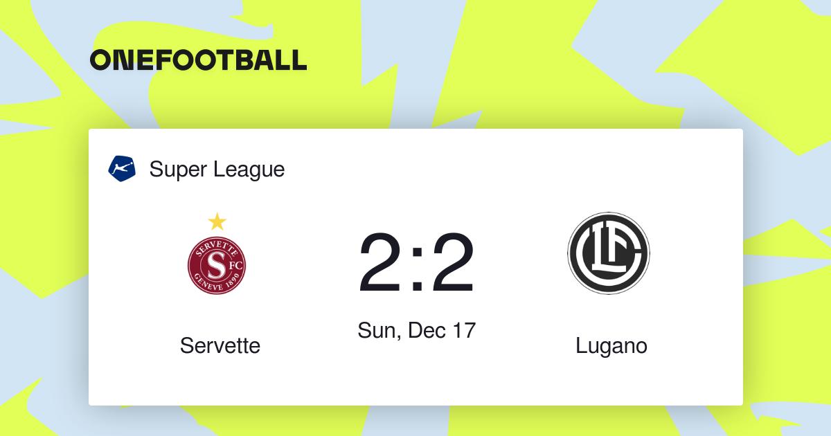 Football – Super League: Servette remporte un succès important à Lugano -  20 minutes