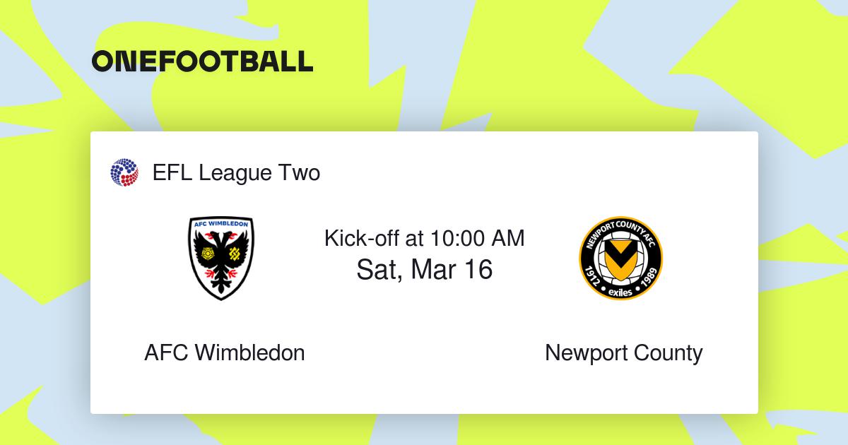 Ticket Info, AFC Wimbledon v County