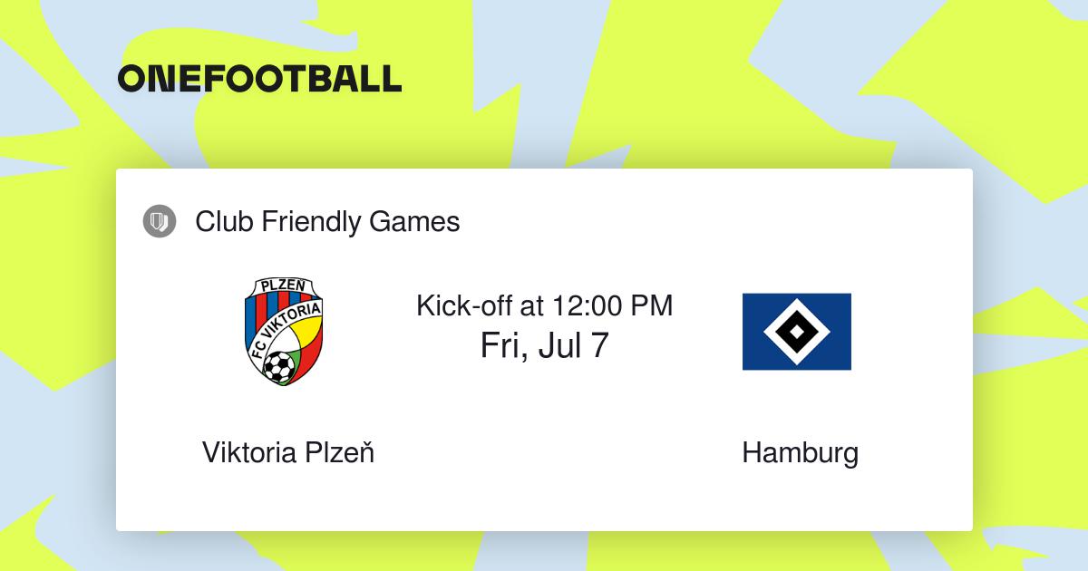 Viktoria Plzeň vs Hamburg, Club Friendly Games