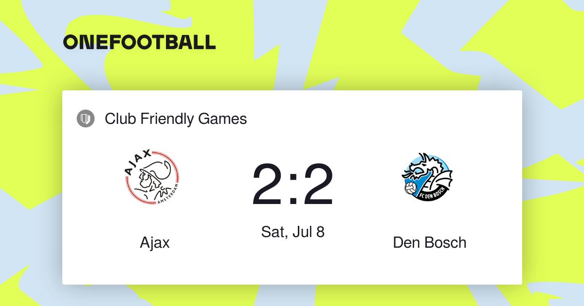 Ajax Vs Shakhtar Donetsk LIVE Score UPDATE Today Club Friendly