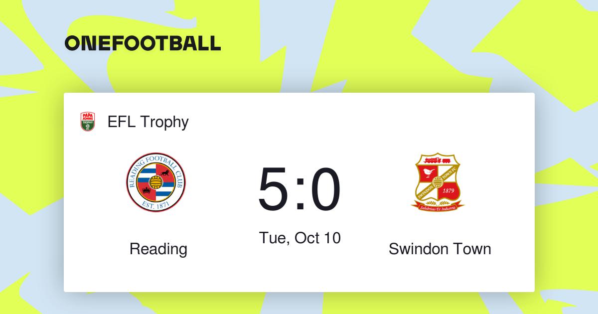 EFL Trophy fixtures confirmed - News - Swindon Town