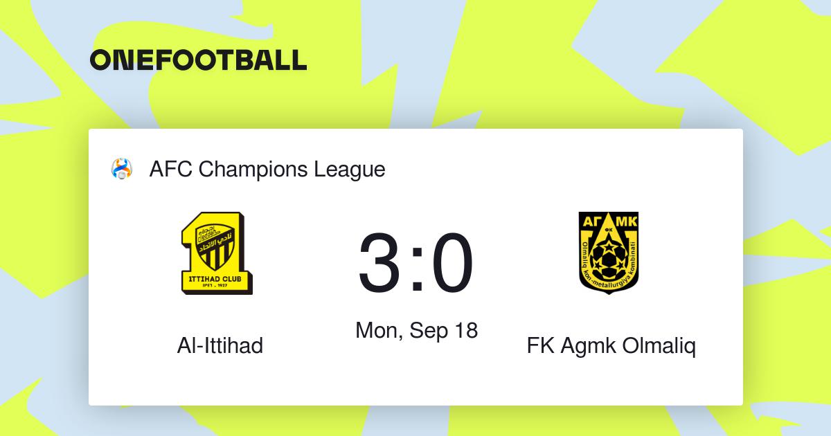 SEP vs ITT Live Football Match Information for Afc Champions League