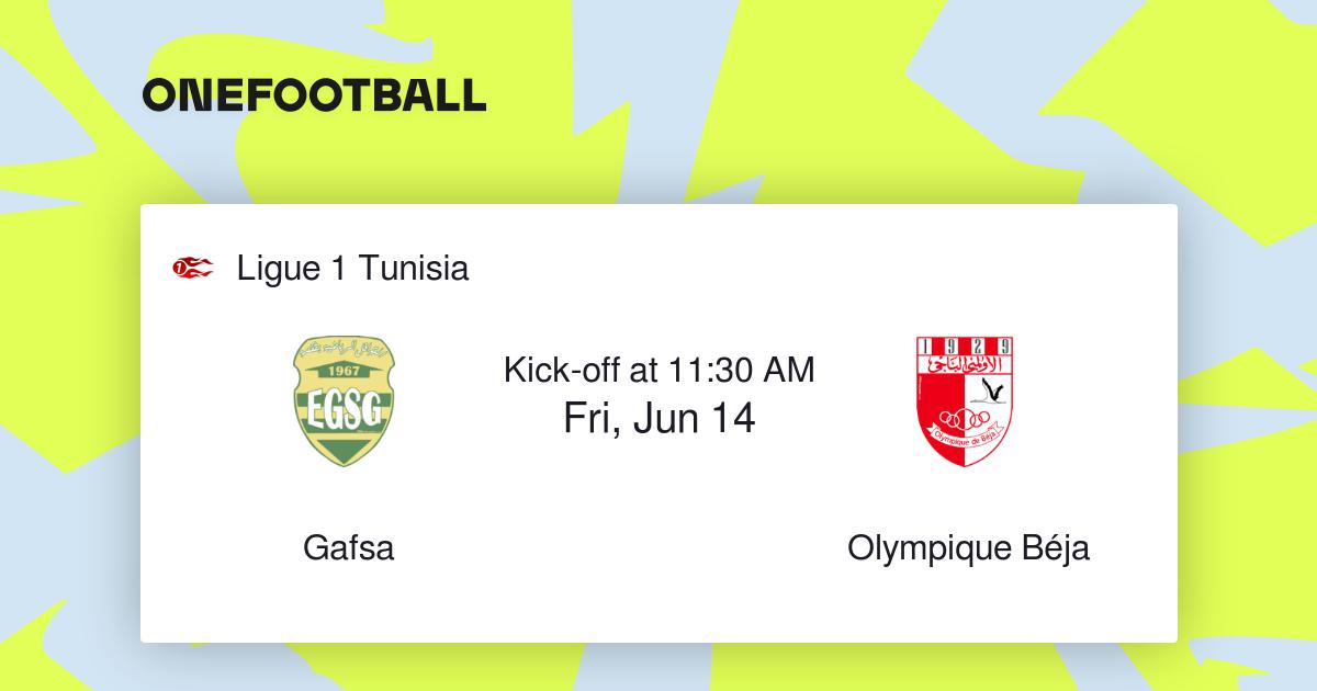 Gafsa Vs Olympique Béja | Ligue 1 Tunisia | “Live Scores” + “Preview”