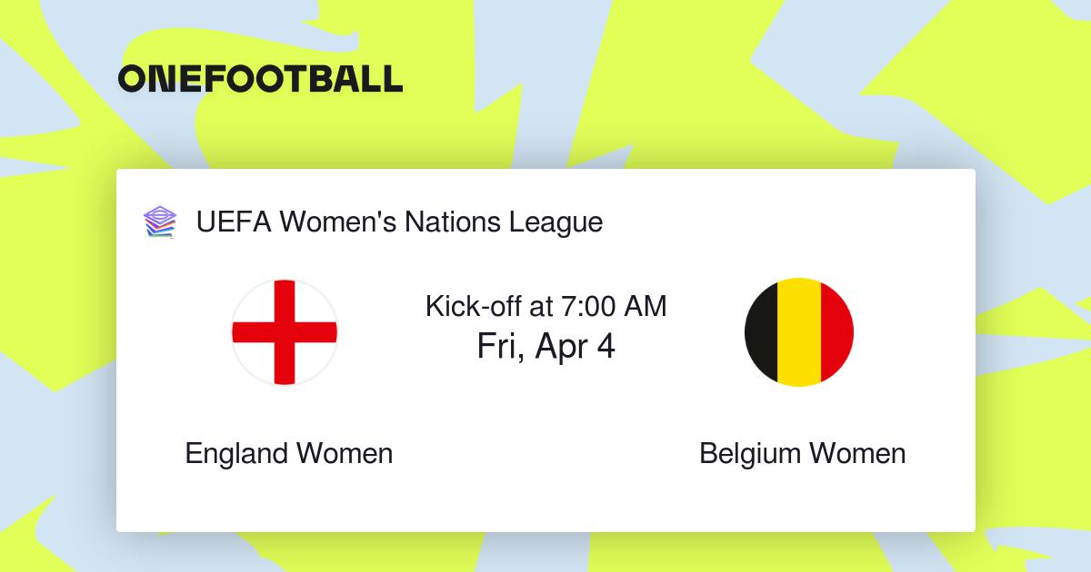 England Women Vs Belgium Women | UEFA Women's Nations League | “Live ...