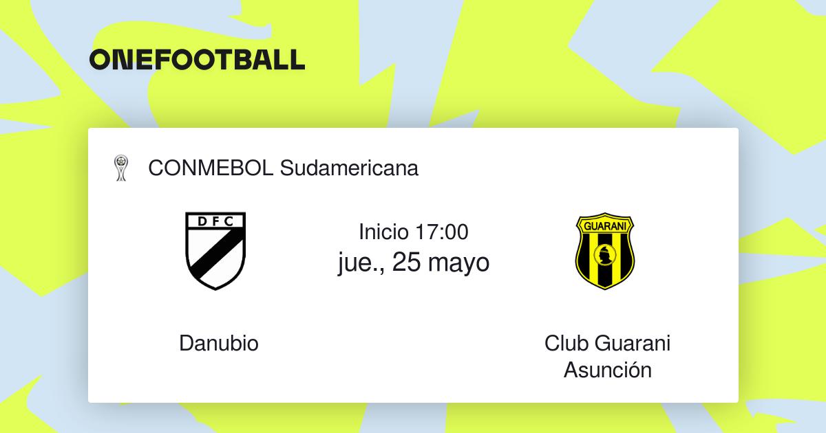 Danubio vs Club Guarani Asunción | CONMEBOL Sudamericana | “resultados en  directo”