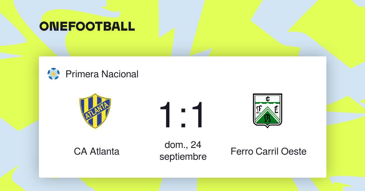 Atlanta 1-1 Ferro, Primera Nacional