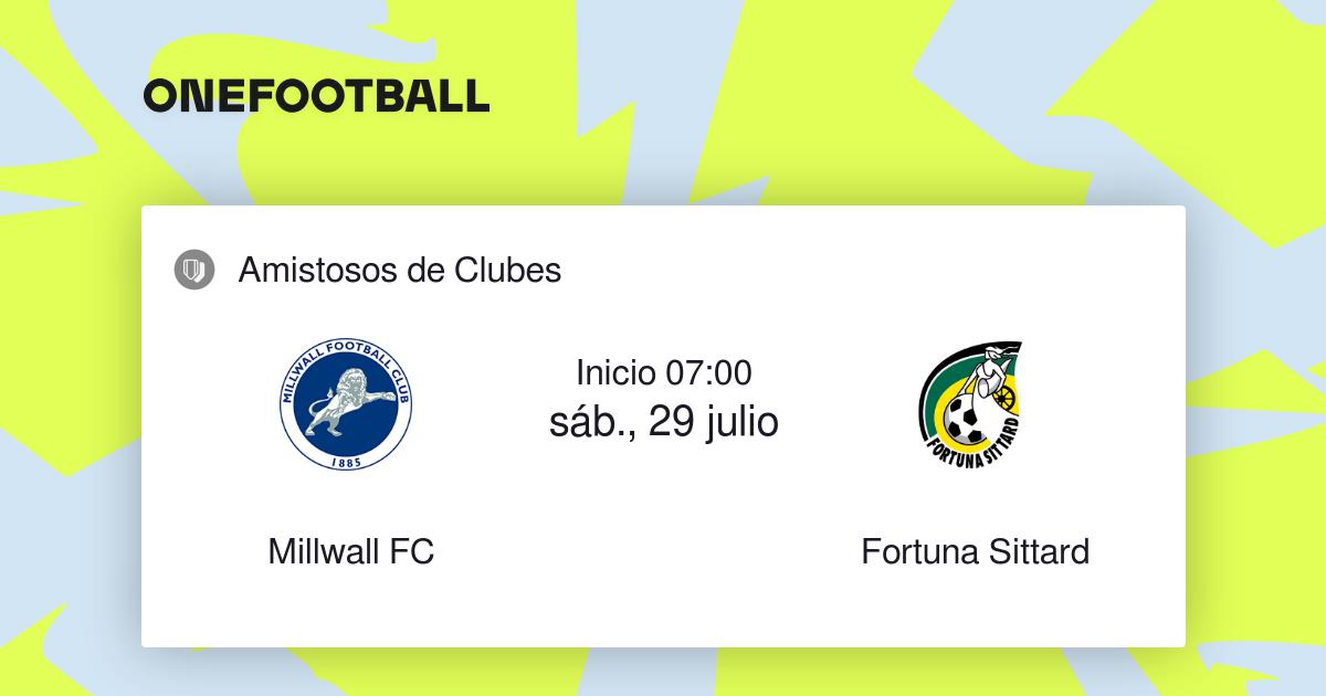 Millwall Fortuna Sittard estatísticas, Amistosos de clubes