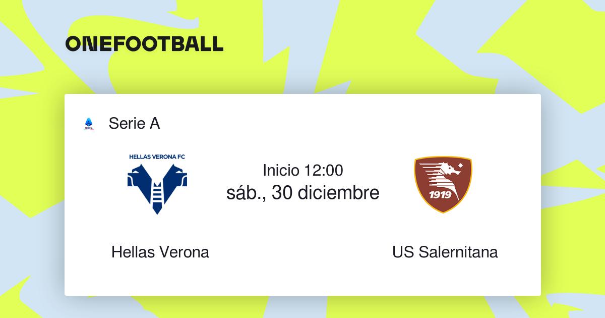 Hellas Verona Vs US Salernitana | Serie A | “resultados En Directo”