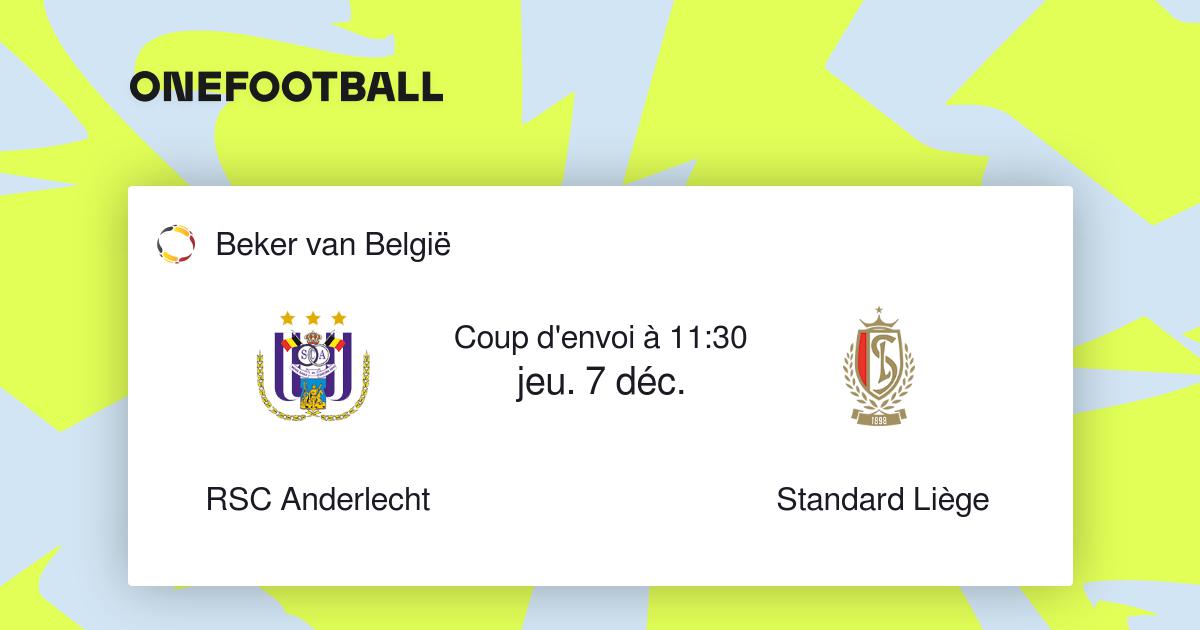 RSC Anderlecht - Standard de Liège / Composition Probable by