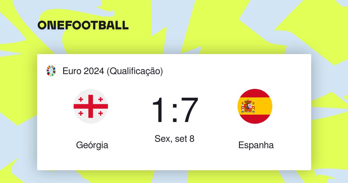 Com hat-trick de Morata, Espanha atropela a Geórgia