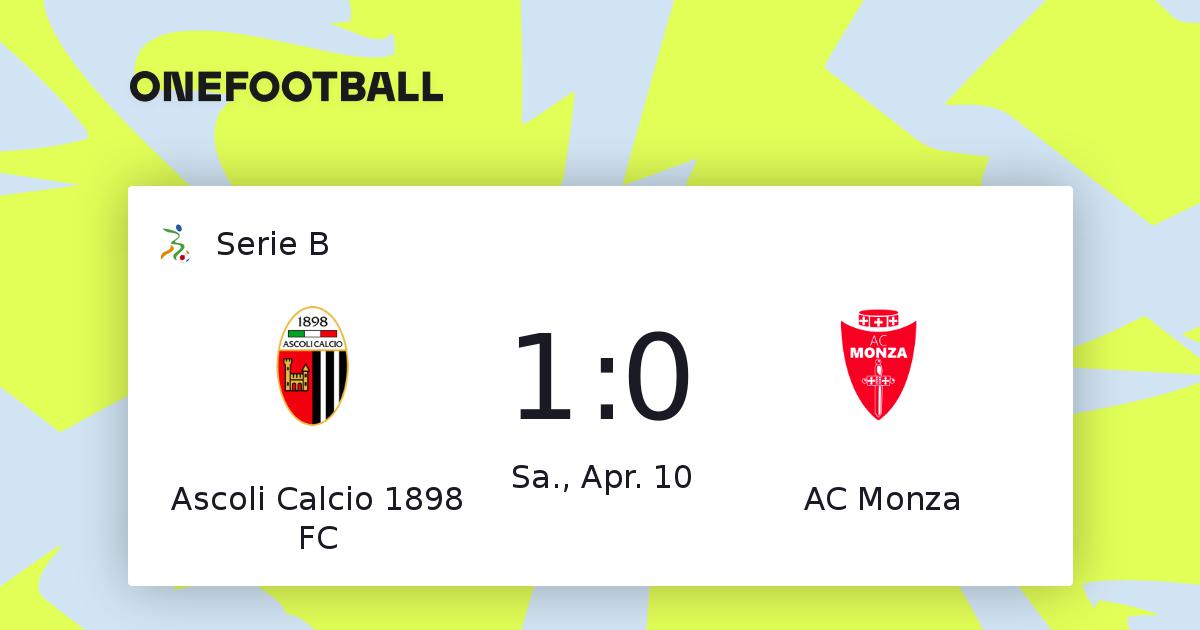 Ascoli Calcio 1898 Fc Vs Ac Monza Serie B 10 04 21 Utc Onefootball
