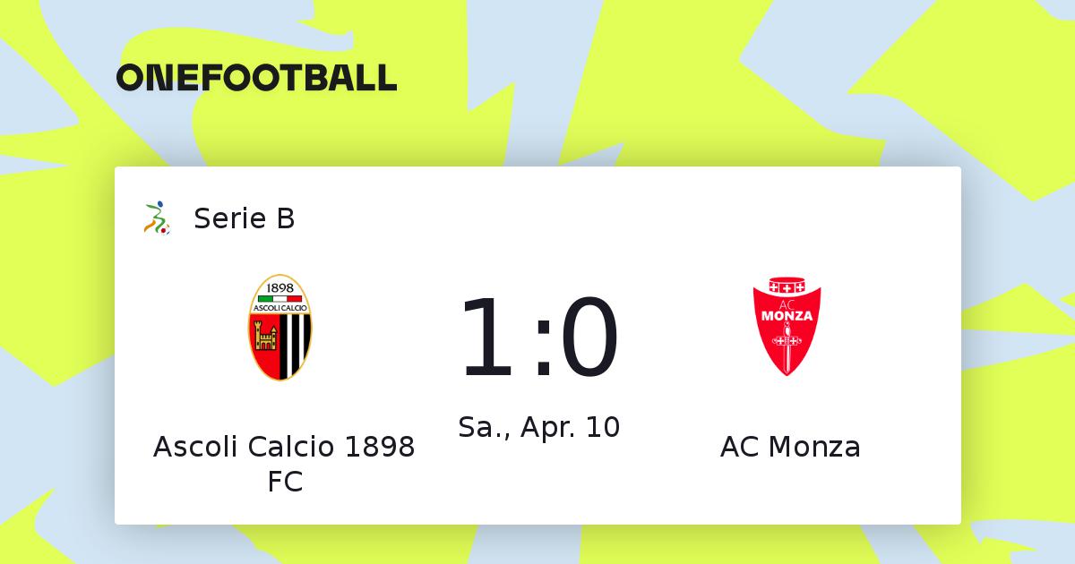 Ascoli Calcio 1898 Fc Vs Ac Monza Serie B 10 04 21 Utc Onefootball